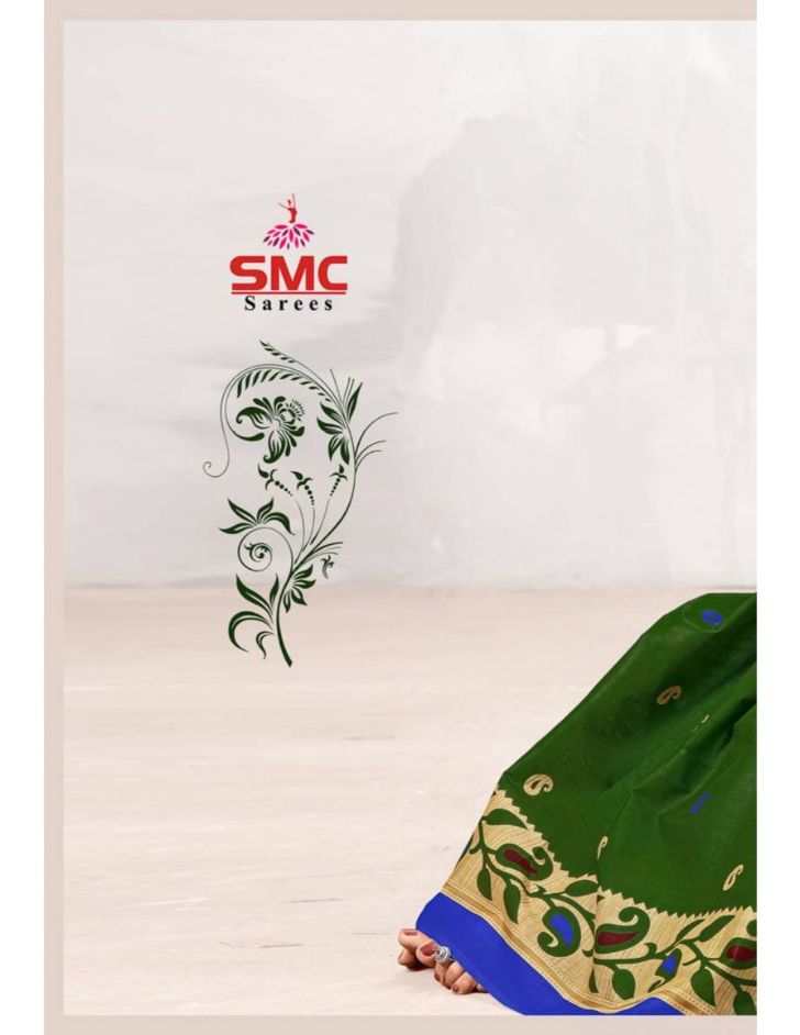 Smc Parvathi Casual Daily Wear Cotton Printed Latest Saree Collection